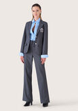 Giastin pinstriped blazer GRIGIO Woman image number 5