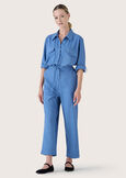 Pintus crepe trousers BLU AVION Woman image number 2