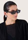 Rectangular sunglasses NERO BLACK Woman image number 1