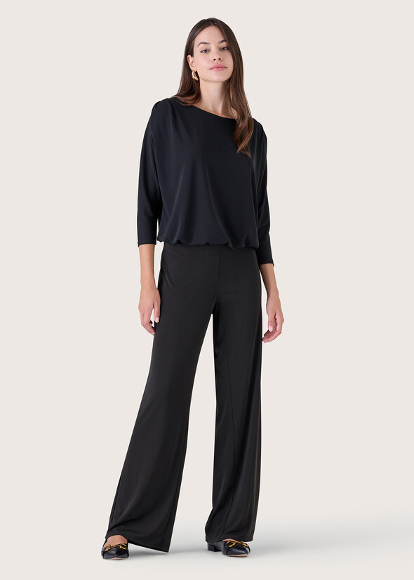 Pantalone Giorgia a palazzo NERO BLACK Donna null