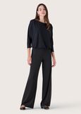 Giorgia palazzo trousers NERO BLACKBLU Woman image number 1