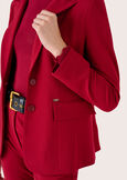 Giselle stretch jacket ROSSO MARTENERO BLACKBLUE DARK BLUEMARRONE Woman image number 3