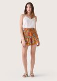 Butter 100% cotton shorts GIALLO MANGO Woman image number 2