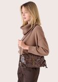 Benilda eco-leather crossbody bag MARRONE JAVA Woman image number 1