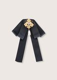 Goccia ribbon pin NERO BLACK Woman image number 2