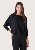 Shara jersey t-shirt NERO BLACKBLU Woman image number 1