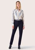 Kate narrow-leg trousers NERO BLACKBLUE DARK BLUE Woman image number 2