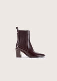 Sirena eco-leather ankle boots ROSSO BORDEAUX Woman image number 3