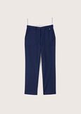 Lara trousers in polyviscose BLUE OLTREMARE Woman image number 5