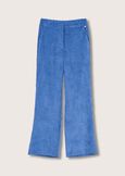 Pikado corduroy trousers BEIGE LATTEBLU AVION Woman image number 5