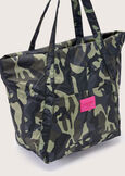 Beredit nylon shopping bag VERDE SALVIA Woman image number 3