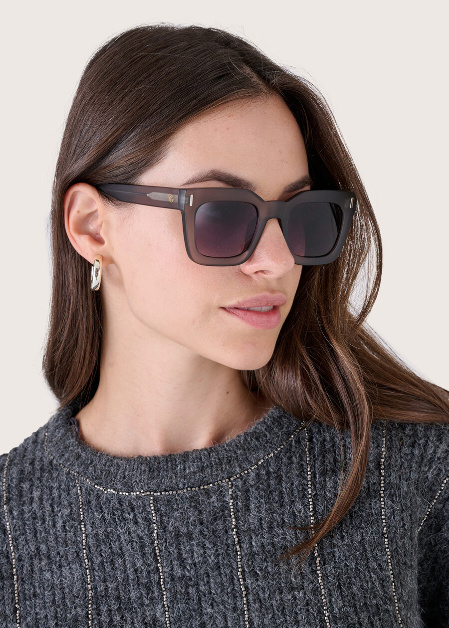 Squared sunglasses GRIGIONERO BLACK Woman , image number 1