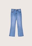 Jacqueline cotton denim trousers DENIM MEDIUM DENIM Woman image number 5