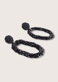 Garden beaded earrings NERO BLACK Woman image number 2