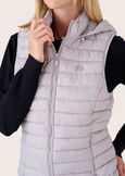 Sparta sleeveless jacket with hood GRIGIOBEIGE LATTE Woman image number 3