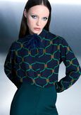 Camylla crepe blouse VIOLABLUE OLTREMARE Woman image number 1