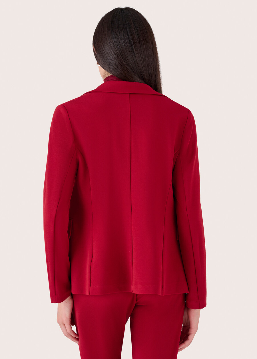 Giselle stretch jacket ROSSO MARTENERO BLACKBLUE DARK BLUEMARRONE Woman , image number 4