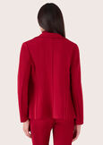 Giselle stretch jacket ROSSO MARTENERO BLACKBLUE DARK BLUEMARRONE Woman image number 4