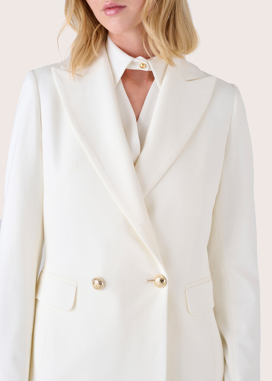 Gianna Milano stitch blazer BIANCO WHITE Woman , image number 3