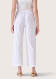 Papi palazzo trousers BIANCO WHITEBLU FRENCH Woman image number 4