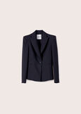 Giulia technical fabric blazer NERO BLACK Woman image number 6