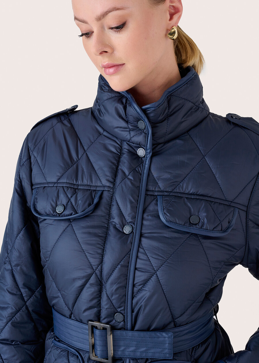 Penko military down jacket VERDE MILITAREBLU Woman , image number 3