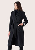 Camillo woolen coat NERO BLACKBEIGE GREIGE Woman image number 3