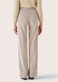 Giorgia trousers in corduroy ROSSO BORDEAUXBEIGE GREIGE Woman image number 6