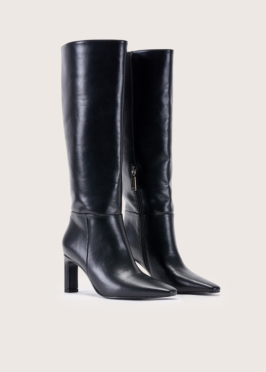 Saetta eco-leather boots NERO BLACK Woman , image number 4