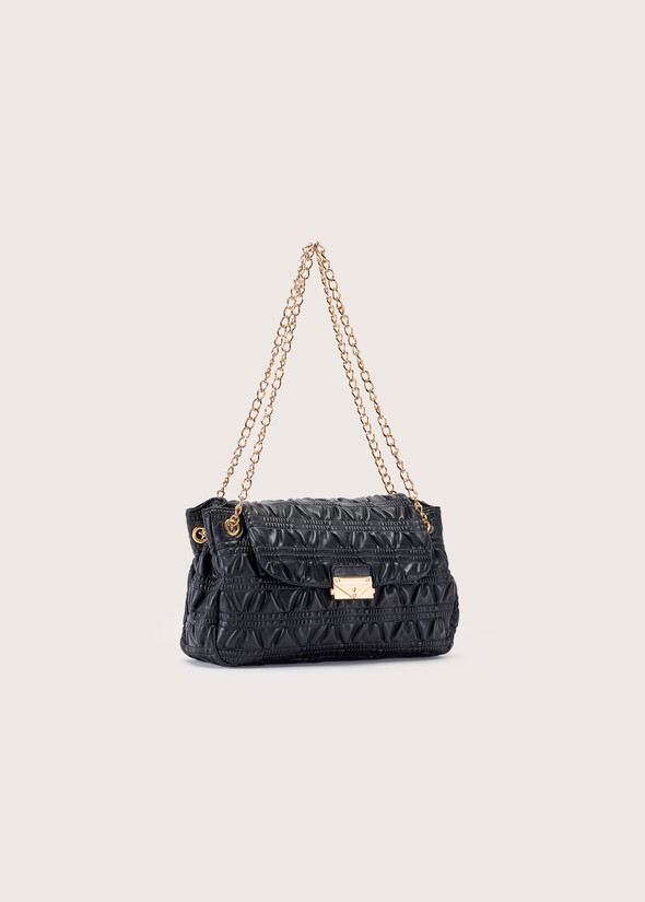 Pochette Babes big in ecopelle NERO BLACK Donna null