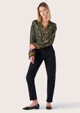 Kate cotton denim trousers DENIMNERO BLACK Woman image number 2