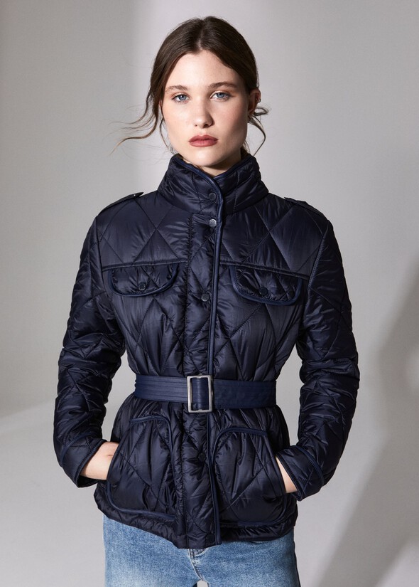 Piumino militare Penko BLU Donna null