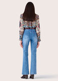 Cindy cotton denim trousers DENIM MEDIUM DENIM Woman image number 5