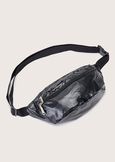 Bettlan shiny nylon pouch NERO BLACK Woman image number 4