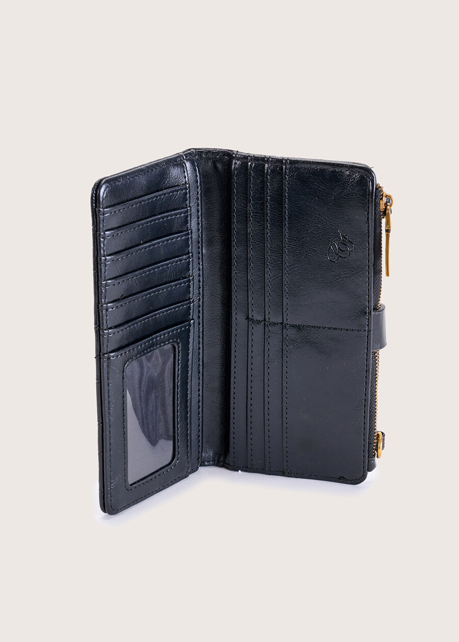 Parys eco-leather wallet NERO BLACK Woman , image number 3