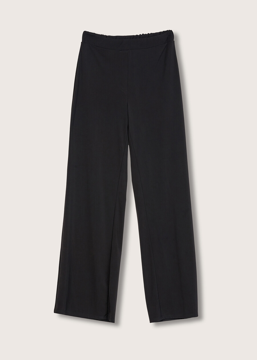 Giorgia palazzo trousers NERO BLACKBLU Woman , image number 5