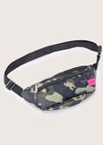 Bettlan camouflage nylon pouch VERDE SALVIA Woman image number 3