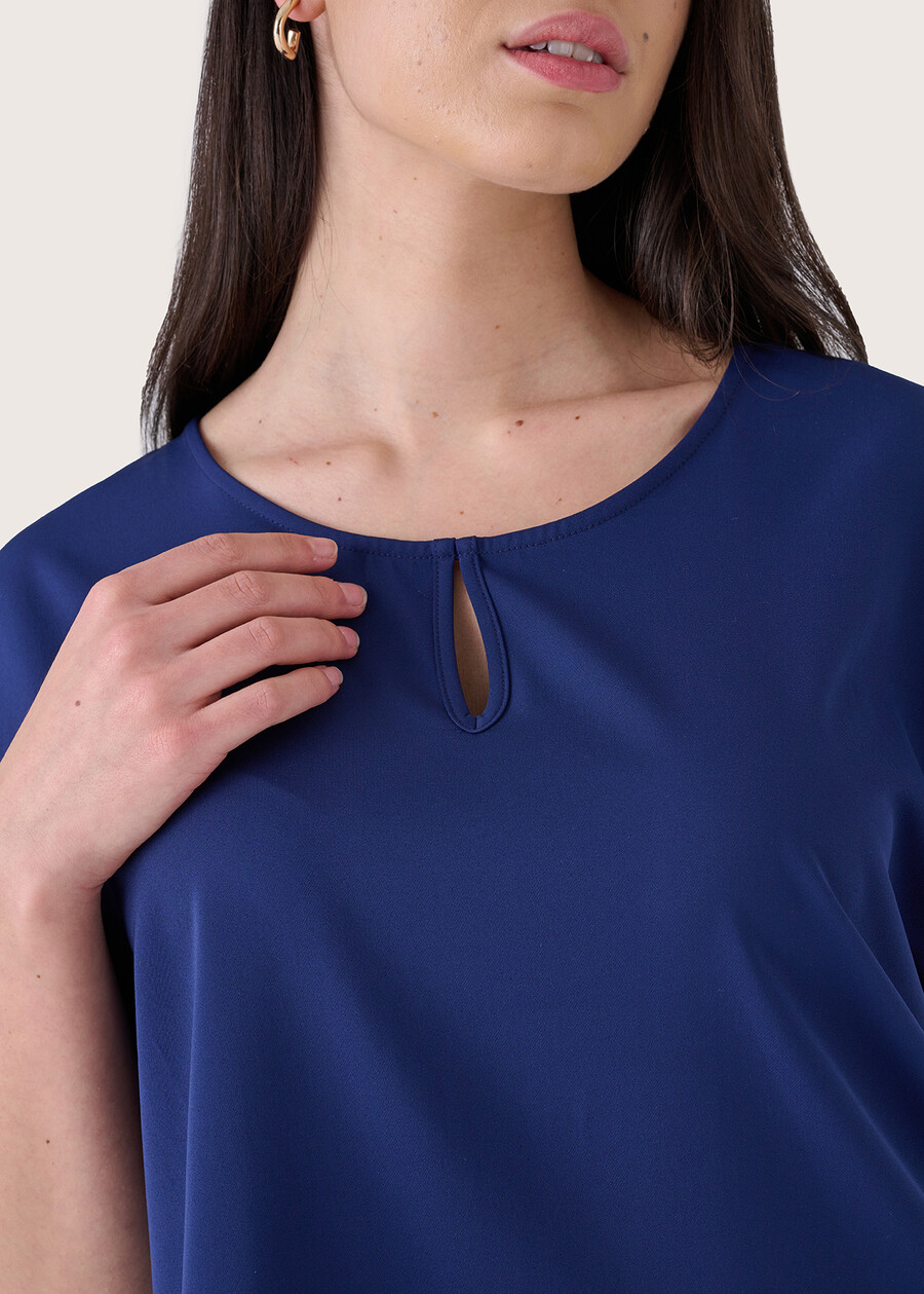 Starlette wide blouse BLUE OLTREMARE  Woman , image number 3