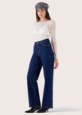 Dennis cotton denim trousers DENIM DARK DENIM Woman image number 1