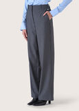 Palmas pinstriped trousers GRIGIO Woman image number 4