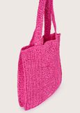 Brochet 100% straw bag ROSA FUCSIABLU FRENCH Woman image number 2