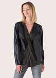 Carel lightweight black shrug NERO BLACK Woman image number 2