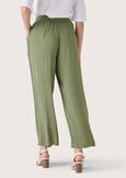 Pixar 100% rayon trousers VERDE OLIVA Woman image number 4