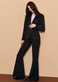 Victoria flared trousers ROSSO MARTENERO BLACKBLUE DARK BLUEMARRONE Woman image number 1