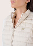 Sparta sleeveless jacket with hood GRIGIOBEIGE LATTE Woman image number 3