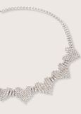 Gelsin necklace with strass GRIGIO SILVER  Woman image number 4