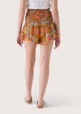 Butter 100% cotton shorts GIALLO MANGO Woman image number 5