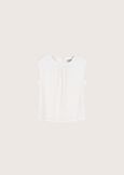 Total viscose t-shirt BIANCO WHITEBLU Woman image number 4