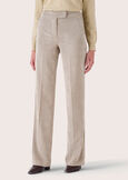 Giorgia trousers in corduroy ROSSO BORDEAUXBEIGE GREIGE Woman image number 4