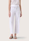 Papi palazzo trousers BIANCO WHITEBLU FRENCH Woman image number 2